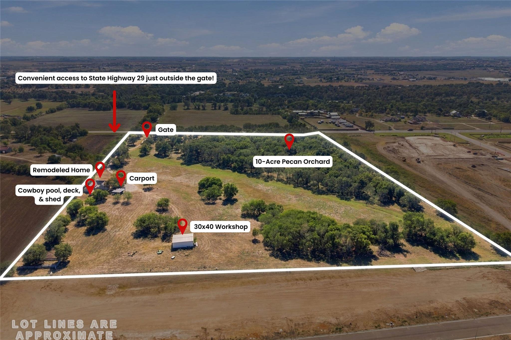 8323 E State Highway 29 None, Georgetown, TX, 78626