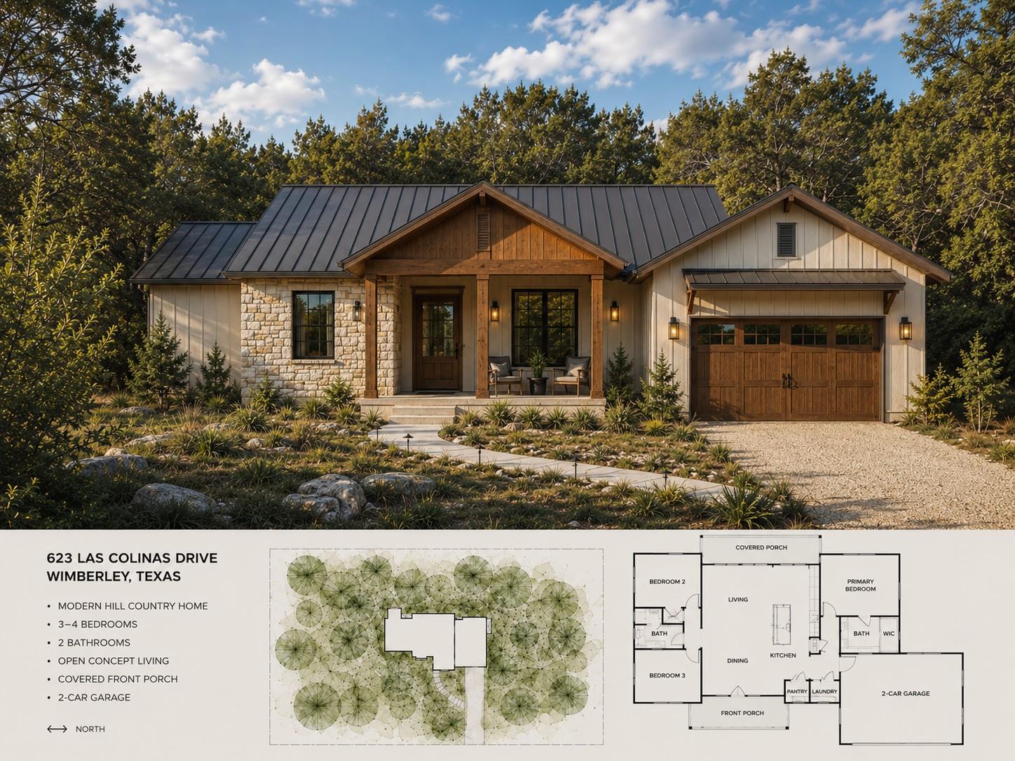 623 Las Colinas Dr, Wimberley, TX, 78676