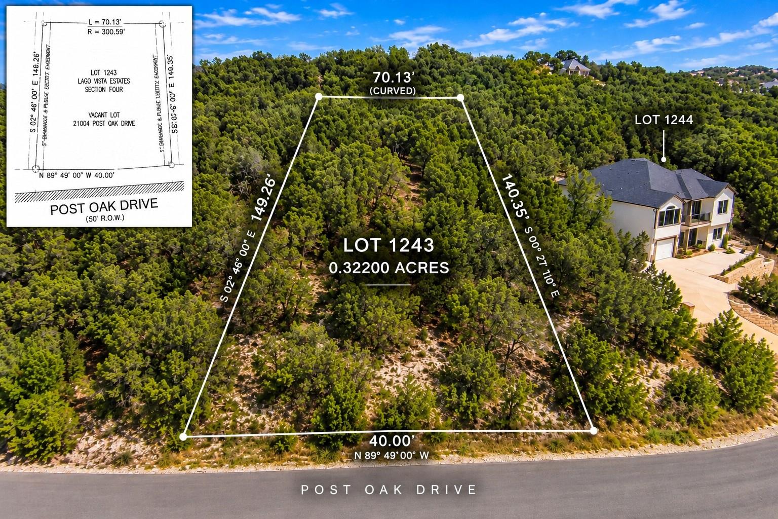 21004 Post Oak Dr, Lago Vista, TX, 78645