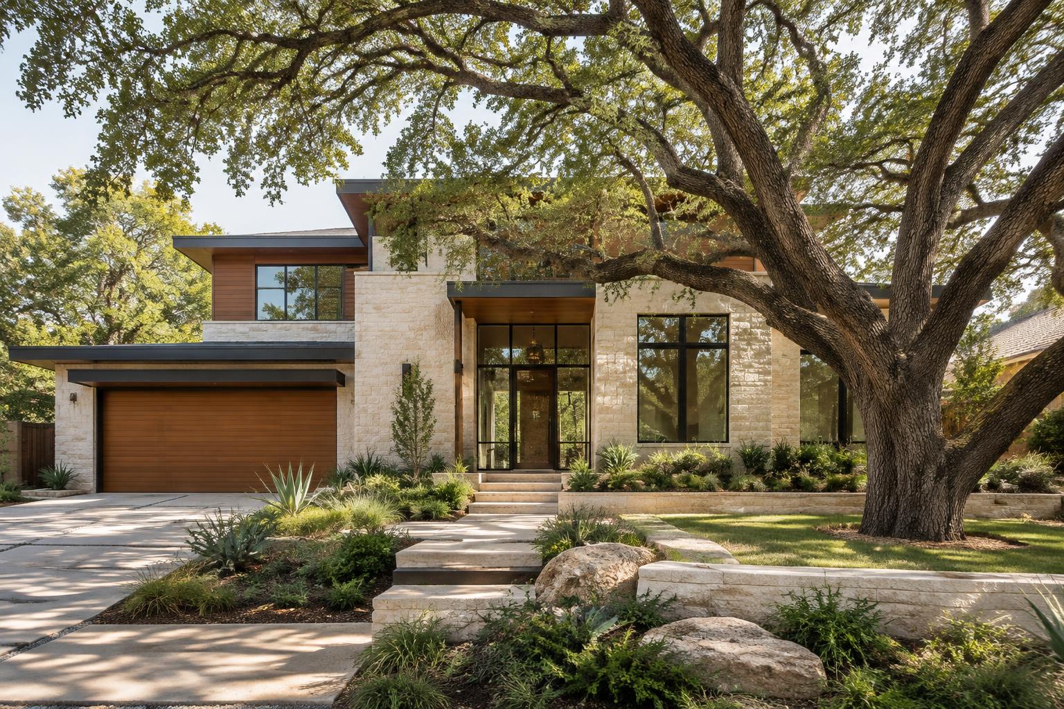A newly built home in northwest Austin, Texas